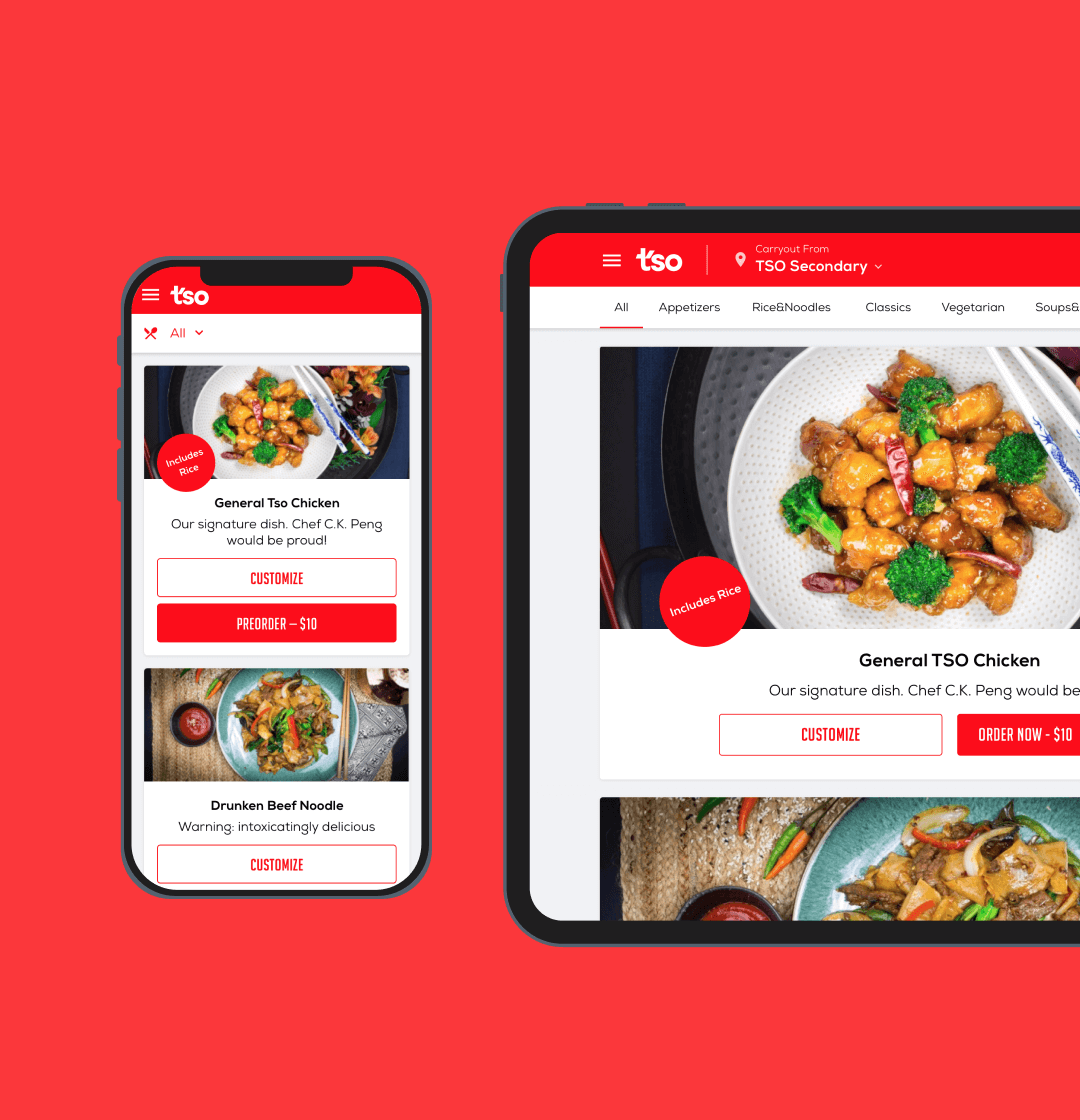 Unique food delivery platform