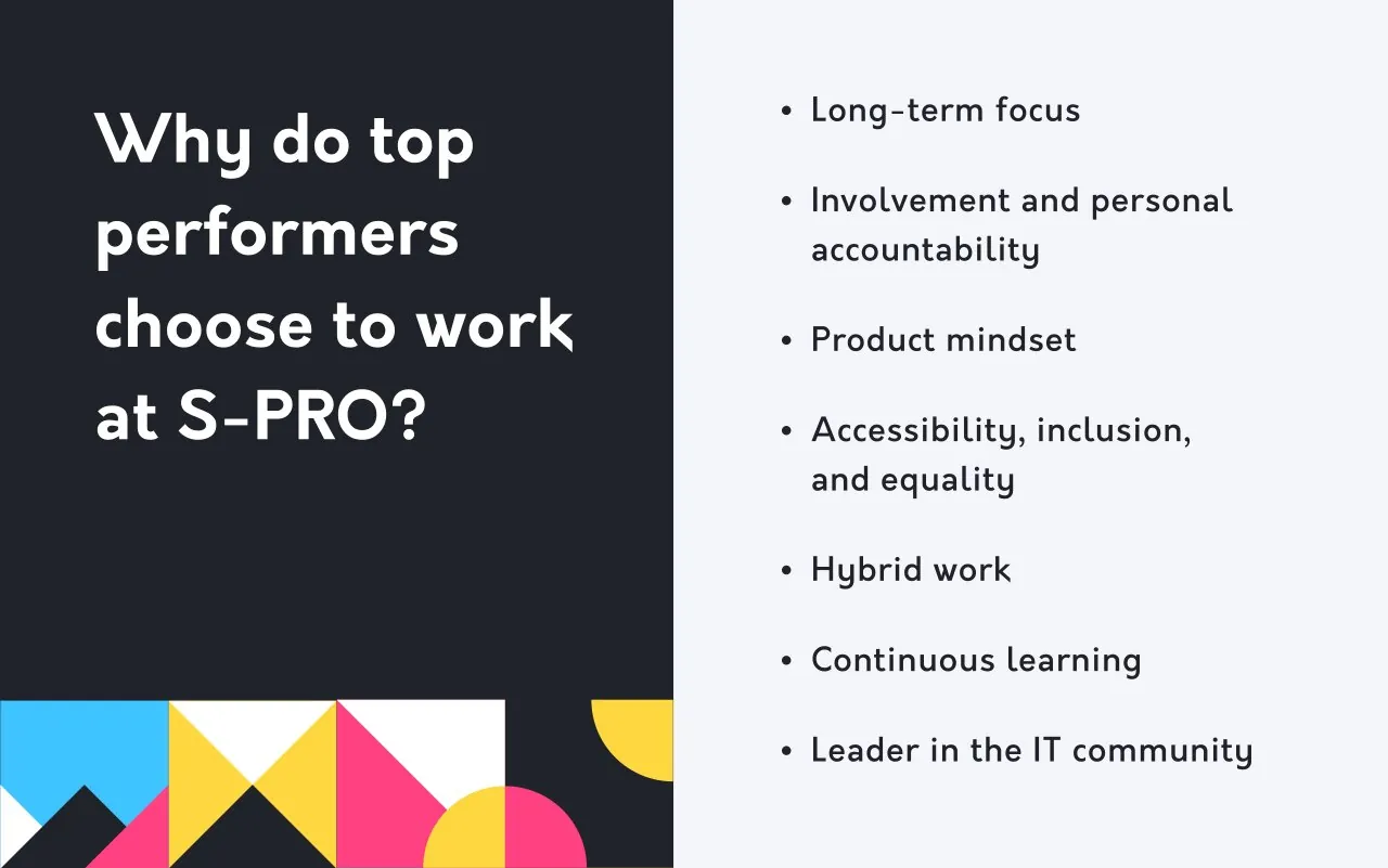 Career at S-PRO: work with meaningful projects and among top performers - photo 5