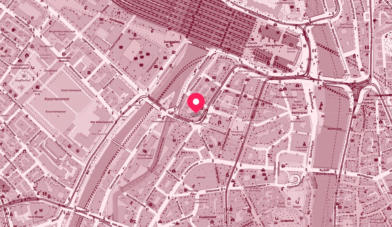 S-PRO AG, Löwenstrasse 45, 8001 Zürich