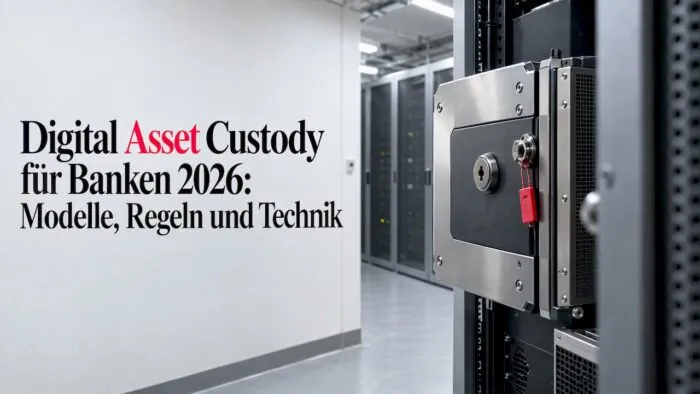 Digital Asset Custody für Banken: Modelle, Regeln, Technik 2026