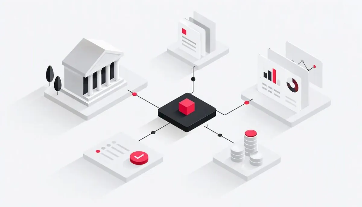 Geometrische Agentenstruktur für Bankprozesse